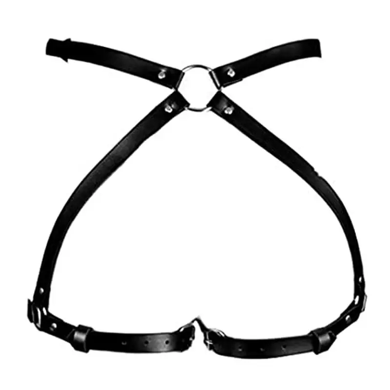 Femmes Pvc En Cuir Mini Jupe Suspense Ceinture Jarretière Ceintures