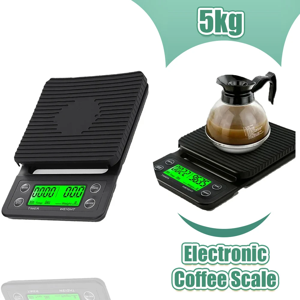  YAGSUW Coffee Scale with Timer,Digital Kitchen Food