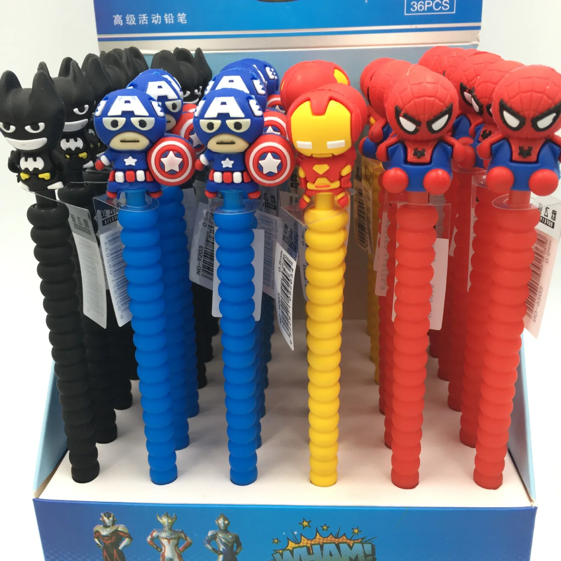 

Disney Cartoon Mechanical Pencils For Students With Silicone Tips Children Writing Supplies Stationery School Supplies