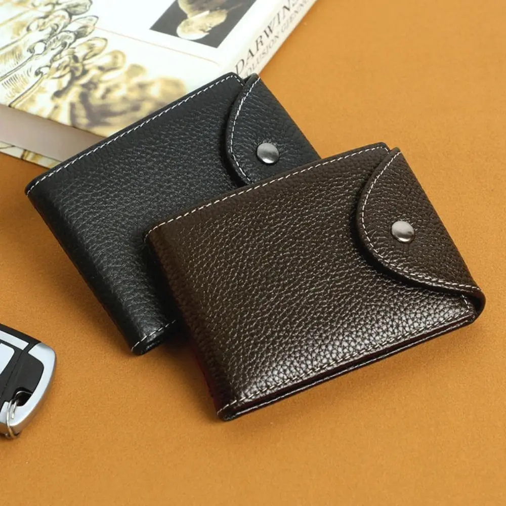 

Multi-position Men Purse Portable Wear-resistant Foldable Male Zipper Coin Pocket Card Holder Durable Card Bag Female