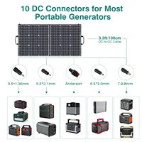 SWAREY S500 Pro 500W (1000W de crête) centrale électrique 518Wh générateur solaire chargeur d'alimentation de secours domestique batterie externe avec panneau solaire 100W 7