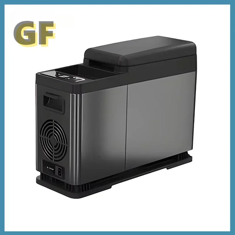 Dc נייד 12 24v מקפיא אוטומטי מקרר מיני מכונת כביסה 8l לקמפינג כמות כהה לקמפינג