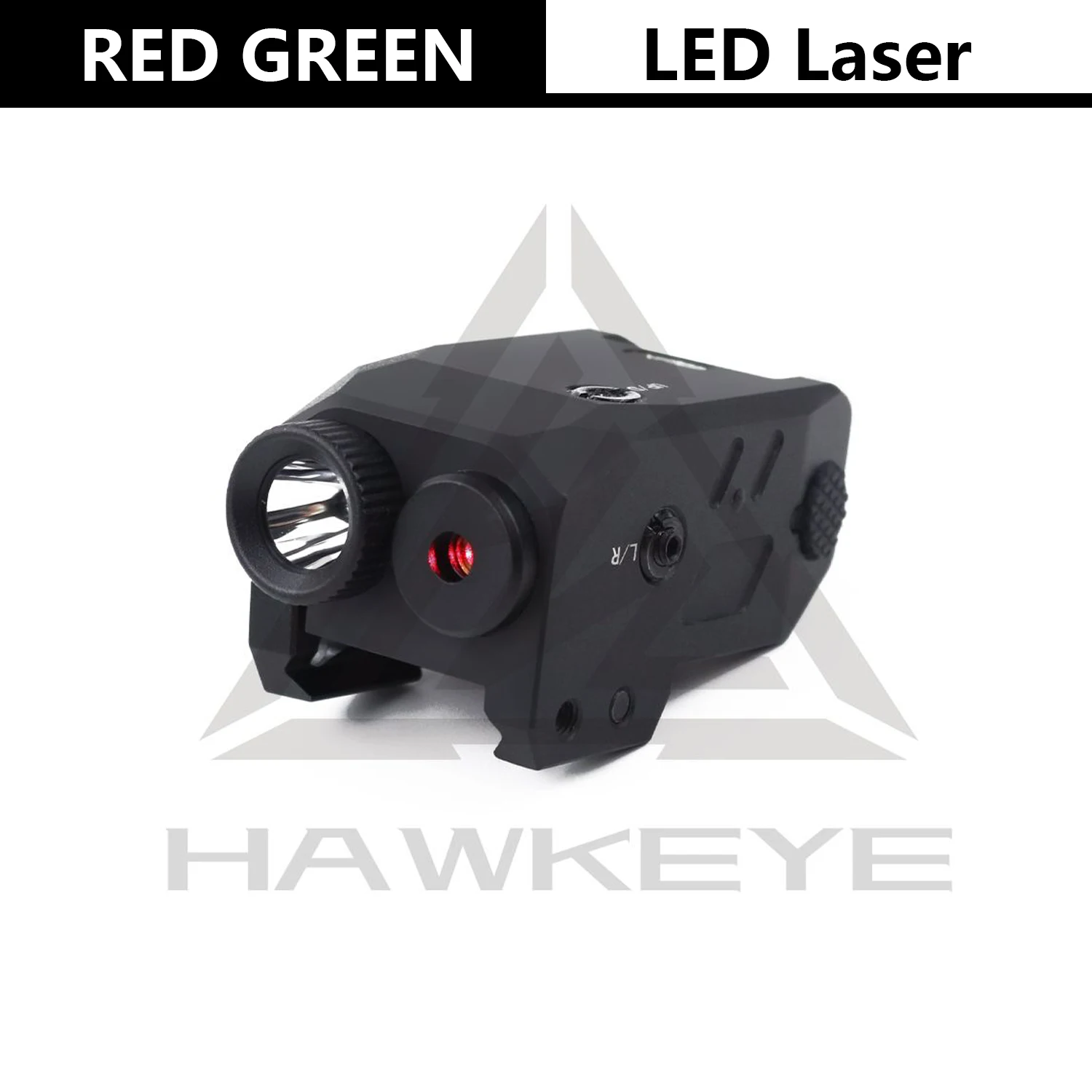 

Tactical Rifle Laser Sight LED Tactical Flashlight Pistol Gun Light Weapon Light for Picatinny Weaver Rail Mount