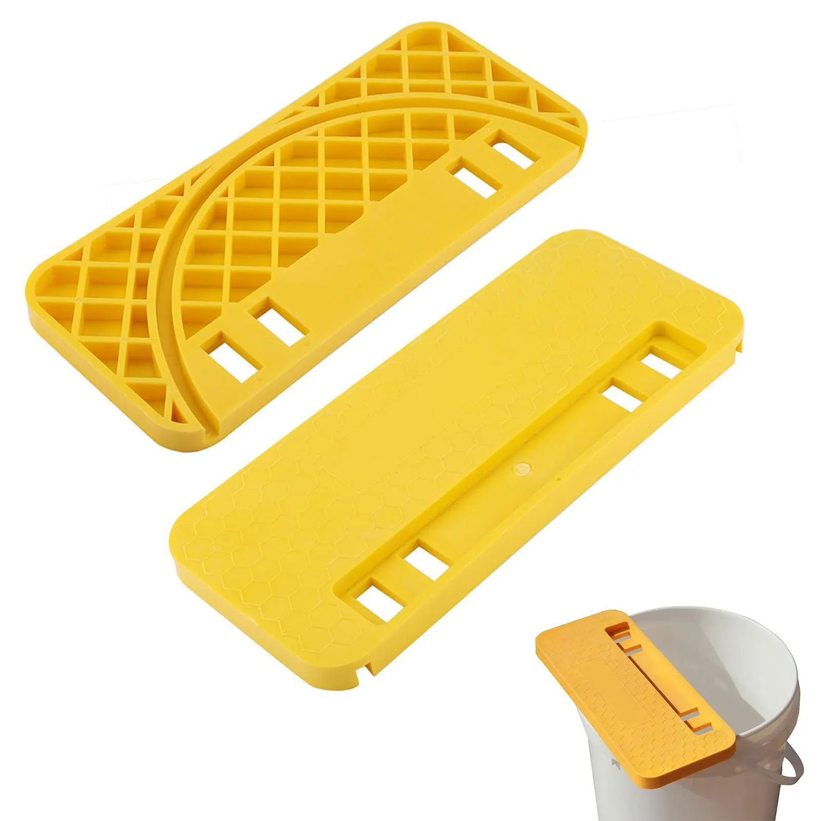 Heavy Convenient Beekeeping Honey Comb Capper Plastic Honey Bucket Nest Frame Buckets Tank Cut Lifter Support Plate beekeeping tools