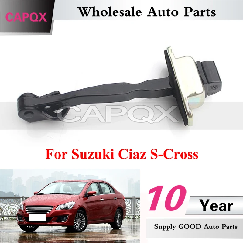 CAPQX Car Door Stop Stay Limiter For Suzuki Ciaz SCross Door Check
