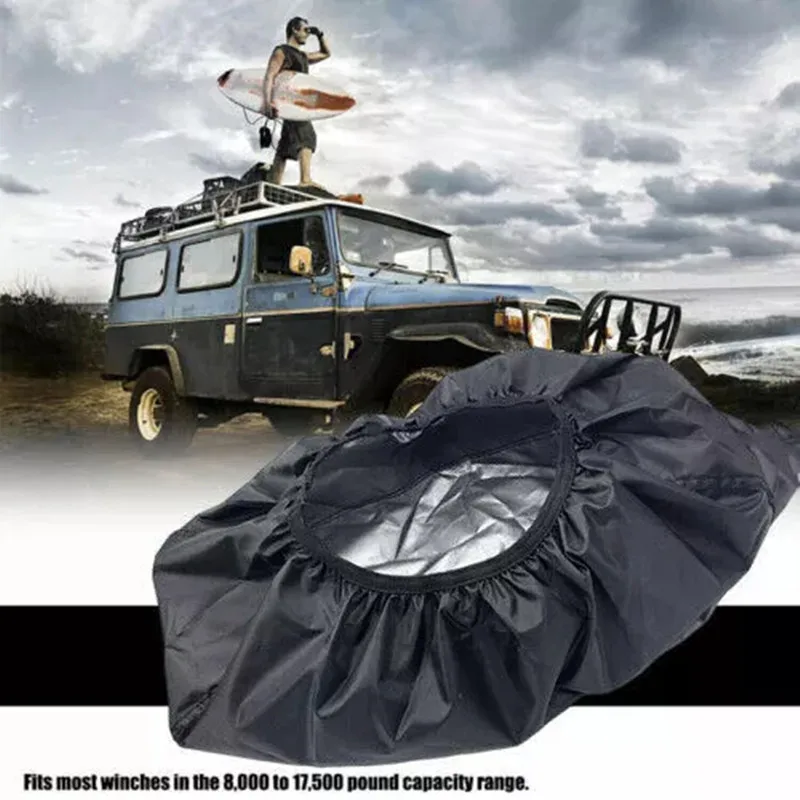 Cover Bag Protective Cover Throw Hood Winch up to 17500 lbs Waterproof
