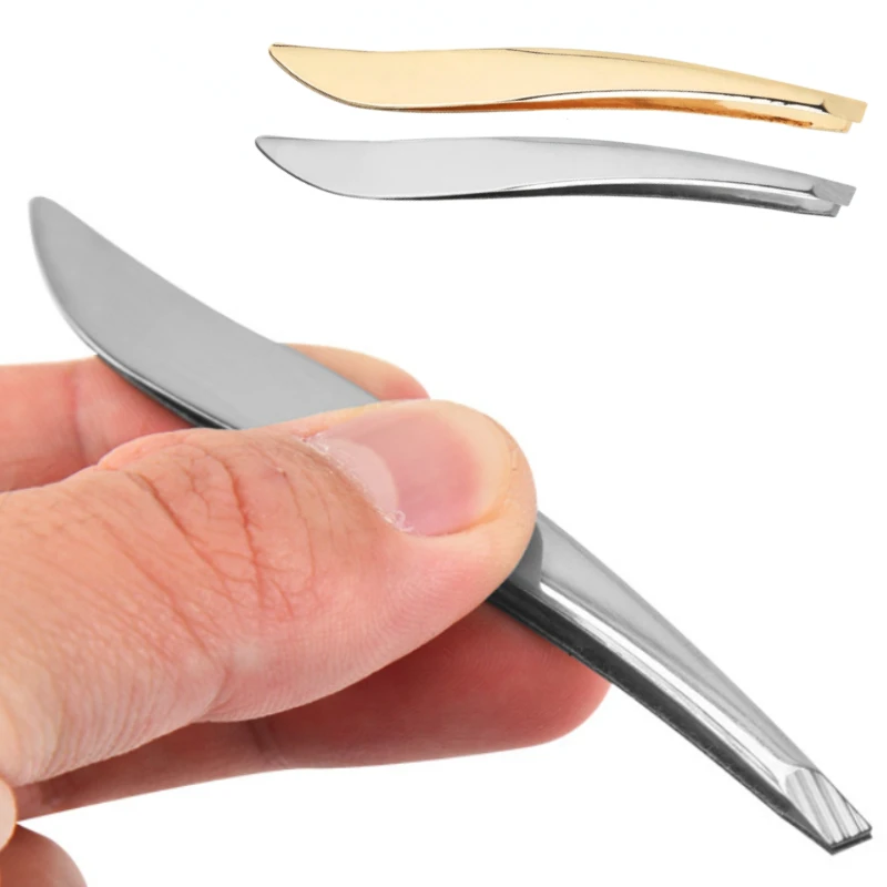 

Stainless Steel Eyebrow Clamp Forceps Beauty Tools Eyelash Clip False Eyelash Tweezers Makeup Tools Eyelash Tweezers