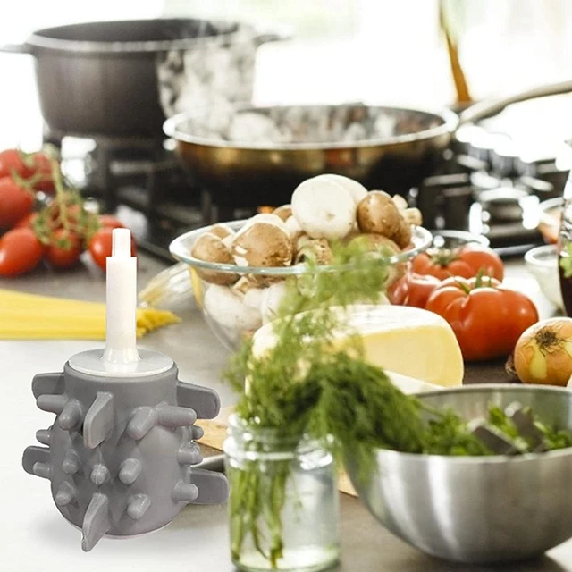 실리콘 마늘 롤러: 빠르고 쉬운 마늘 껍질 벗기기
