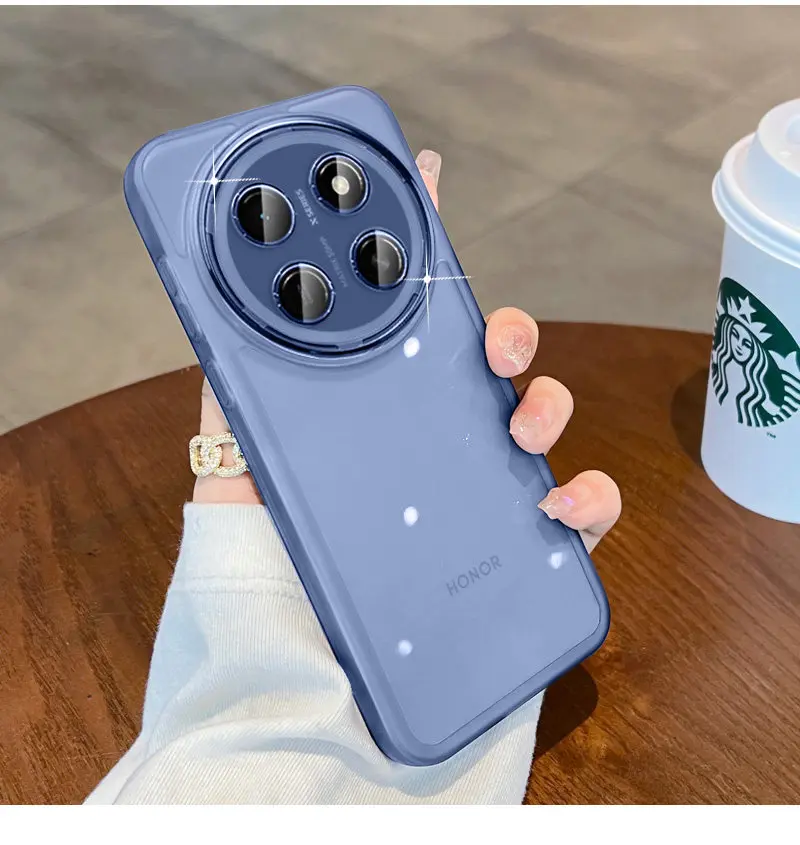 All-Inclusive Transparent TPU Case with Lens Film Cover