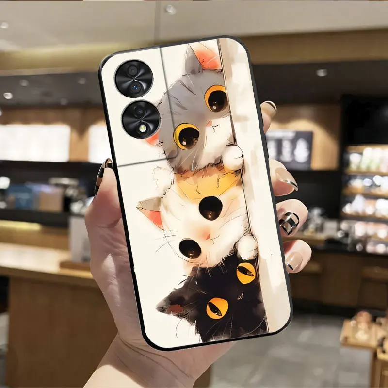 Luxury Floral Soft Silicone Shockproof Phone Case Cover