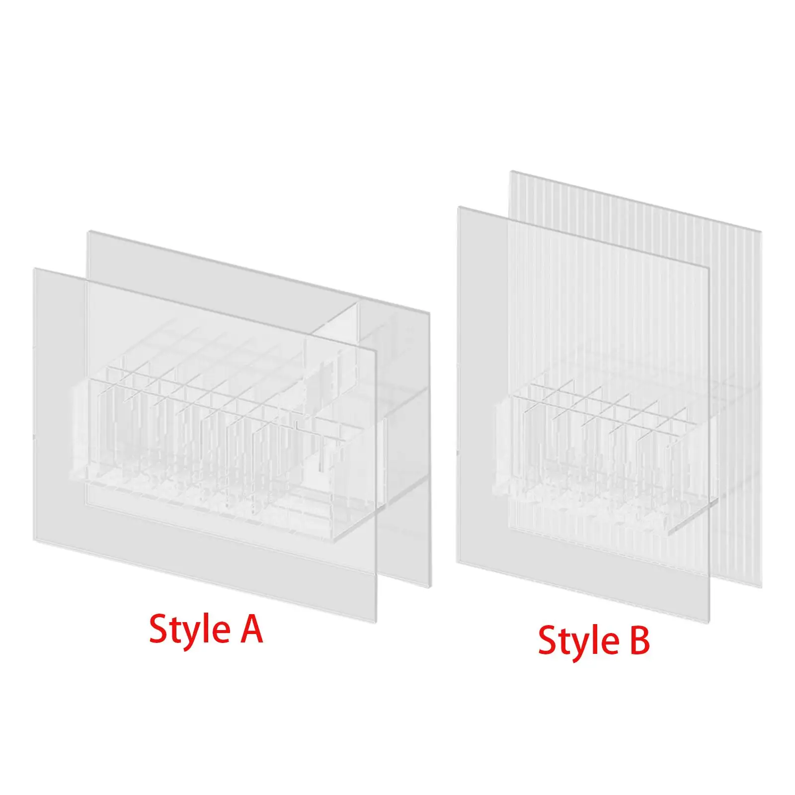 

Acrylic Vase Flower Container Rectangular for Cake Decors Home Anniversary