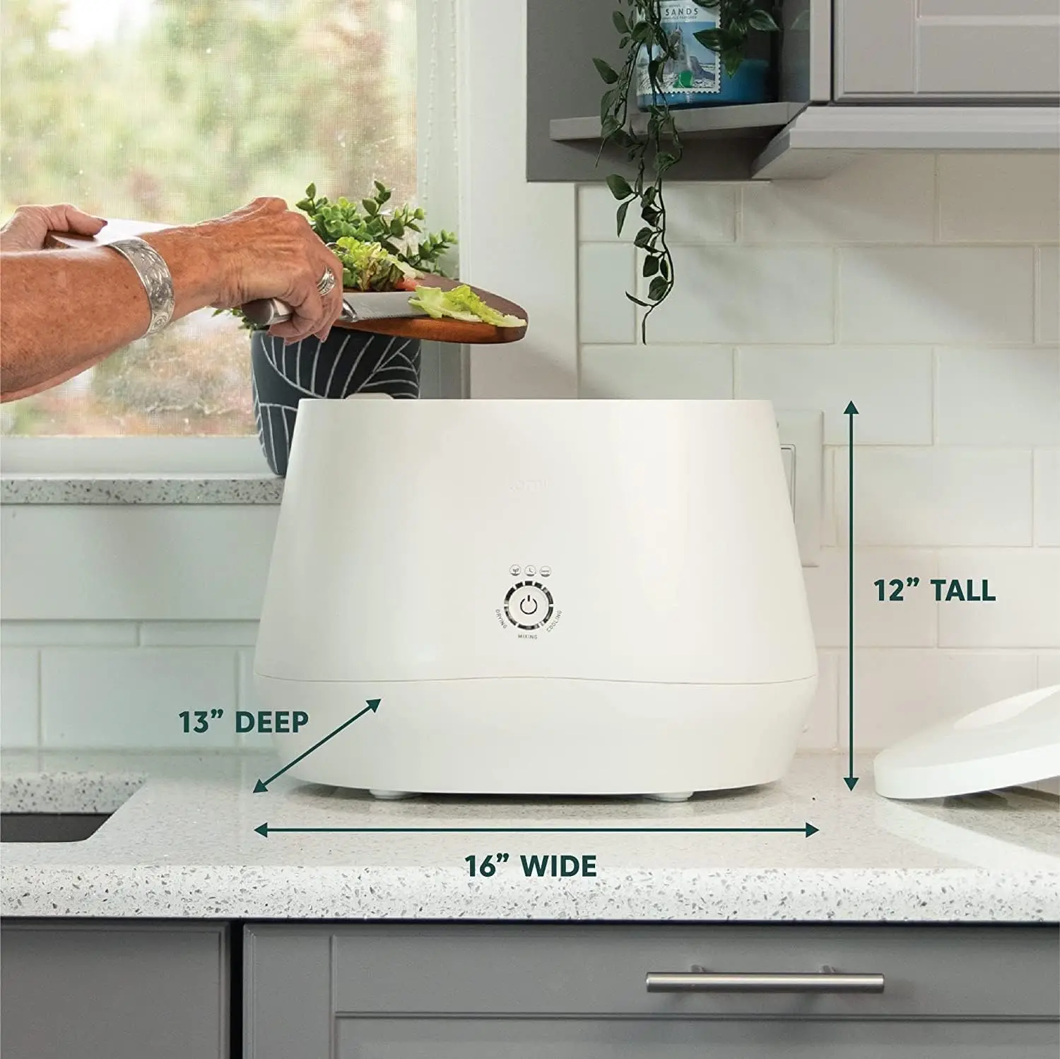 1.3 – 3 Electric  (45 Cycles), World’s First Smart Waste That Turns Waste into Natural Fertilizer with a Single 4