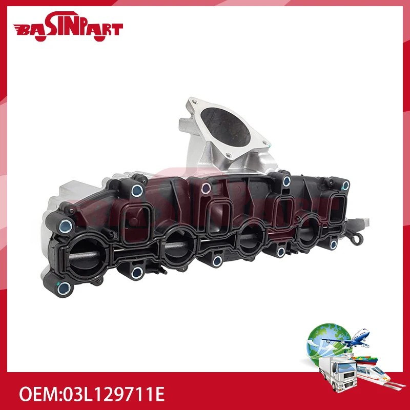 

Впускной коллектор для Volkswagen Golf 2010 2011 2012 2013 VW 2006-2014 Jetta 03L129711E