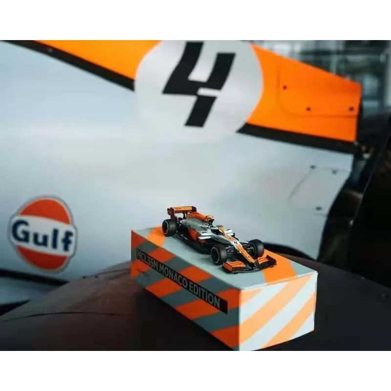 Mclaren 1/64 оригинальная формула F1 автомобиль 2021 MCL35M модель автомобиля с литьем под давлением