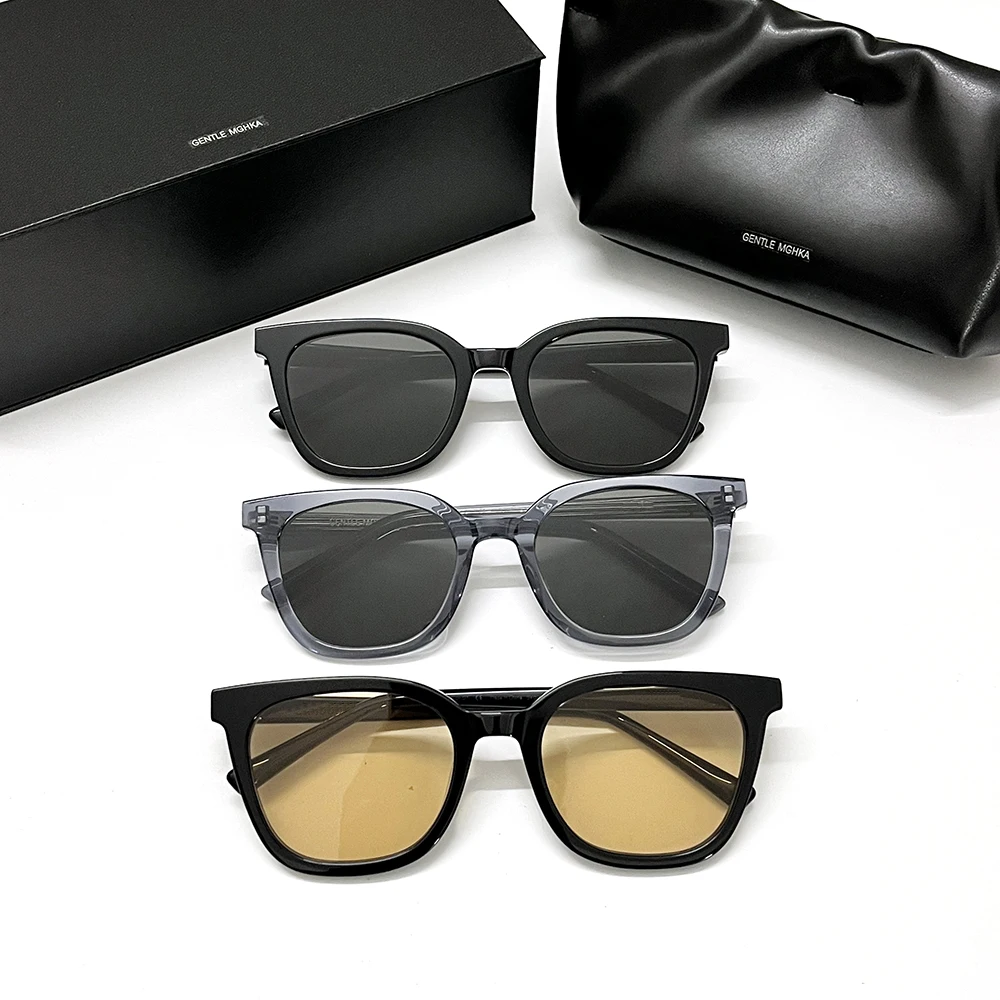 Korea GM Brand Vintage Style GENTLE TOMY sunglasses Women Men