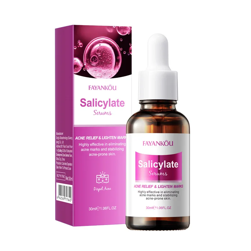 FAYANKOU Salicylic Acid Anti-Acne Essence Anti-Acne Marks Anti-Aging Firming Skin Hydrating and Rejuvenating Essence