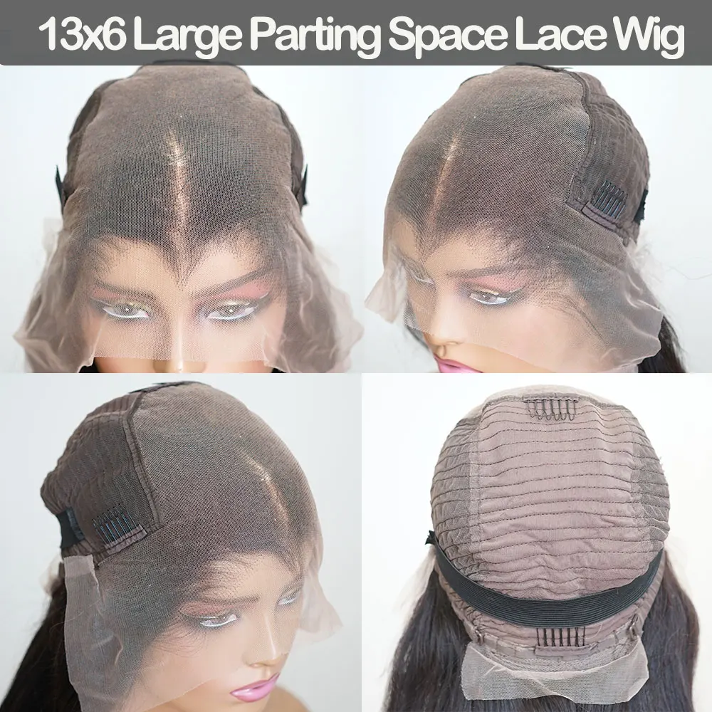 New Trend Lagos Hairline Body Wave 13x6 Lace Frontal Glueless Wig Curly Human Hair Glueless Lace Front Wig PrePlucked Woman Wigs