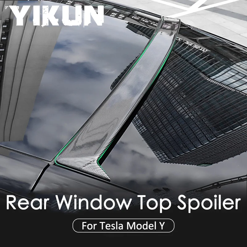 

Car Sport Version Rear Tail Wing Trunk Spoiler Top Wing Body Kits Exterior Decoration Modified For Tesla Model Y 2023