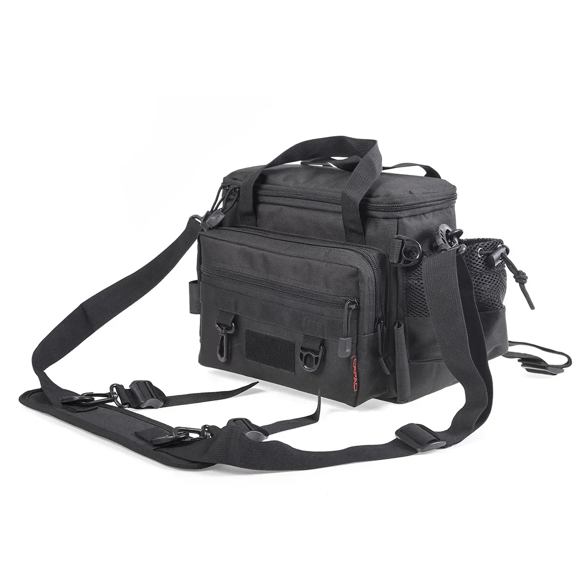 

Lightweight Multifunctional Fishing Bag Multifunctional LUER Fishing Tackle Bag Outdoor Hunting Waist Pack with Bottle Pouch