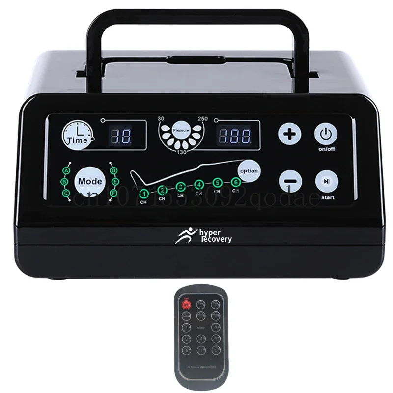 

6 chamber Air compression leg and foot massager machine air compression therapy recovery boots air compression therapy system