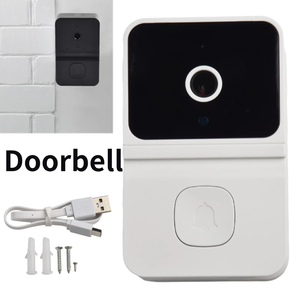 Smart Doorbell Smart Wireless 2.4G WiFi Video Doorbell Phone Door Ring Intercom Security Camera Bell Indoor Outdoor Ringing Bell