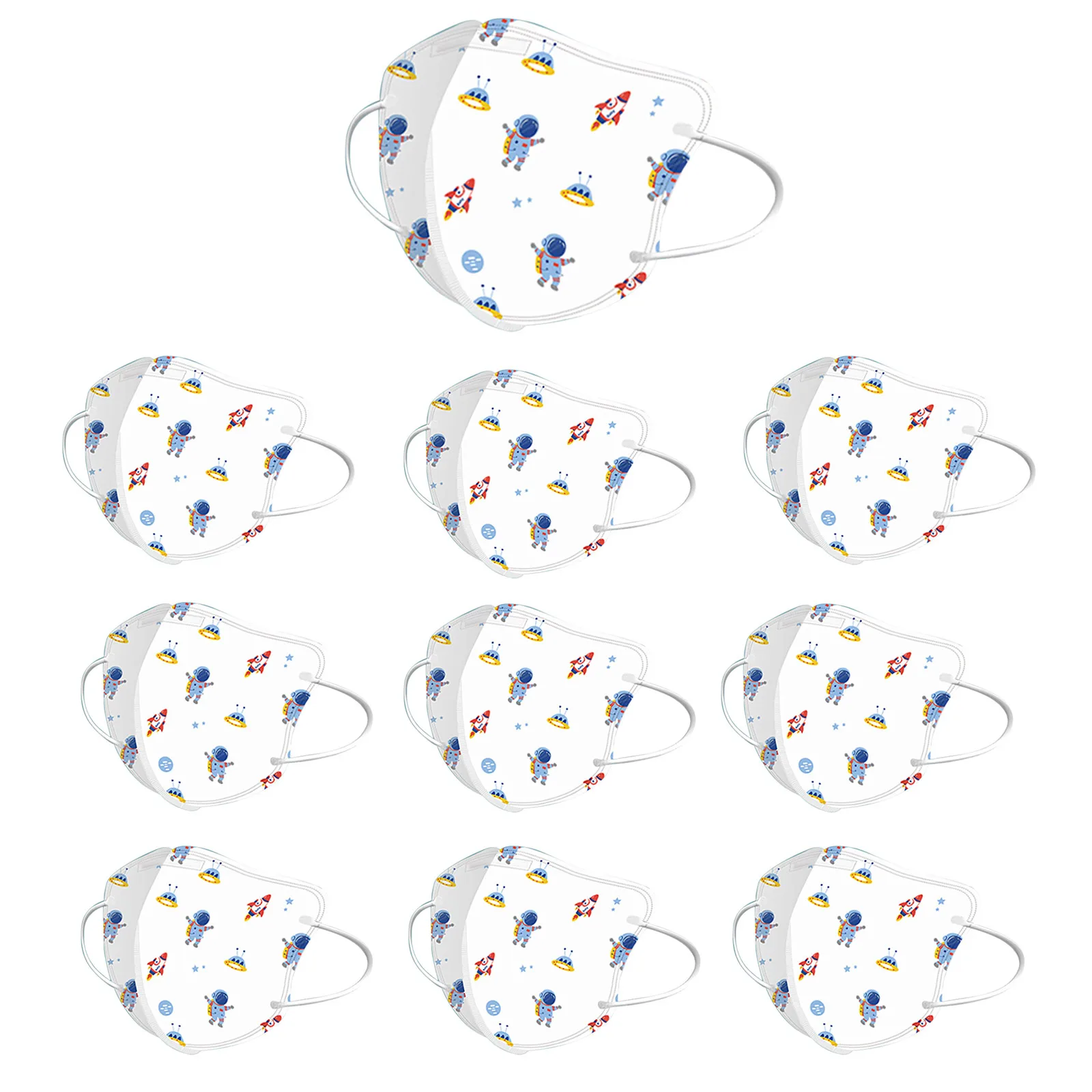 Kids Children's Baby Mask Disposable Face Mask Cartoon 4Ply Ear Loop