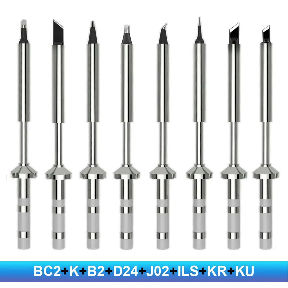 PINE64 V1 Pinecil BB2 Smart Portable Soldering Iron Type-C PD3.0 DC Jack power supply Add a black soldering iron tip set 6