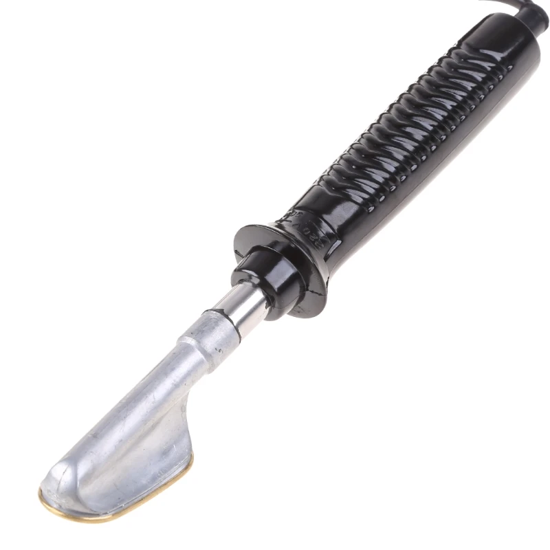 

Electric Soldering Iron With Plastic Handle Flat Tip For Car Bumper Repair