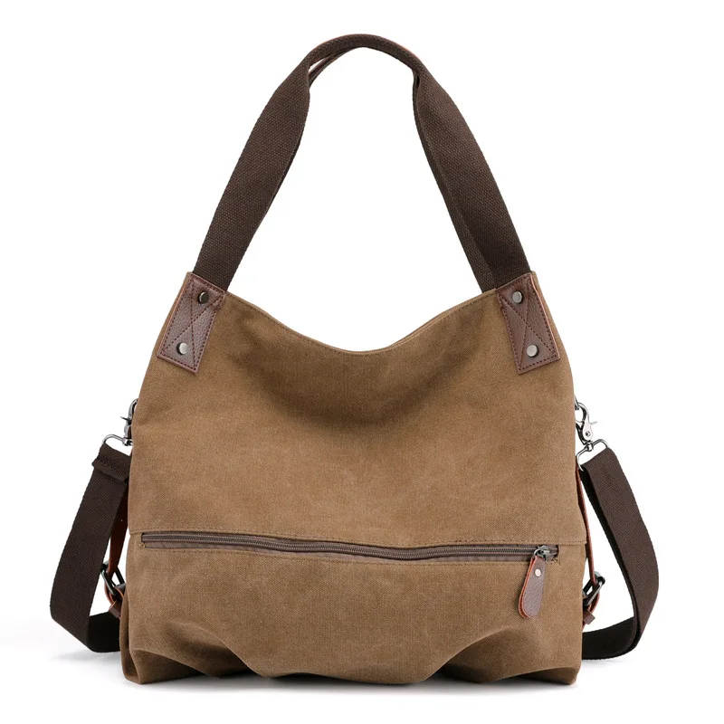

Ladies Shoulder Bag Casual Canvas Tote Bag Large Capacity women handbags