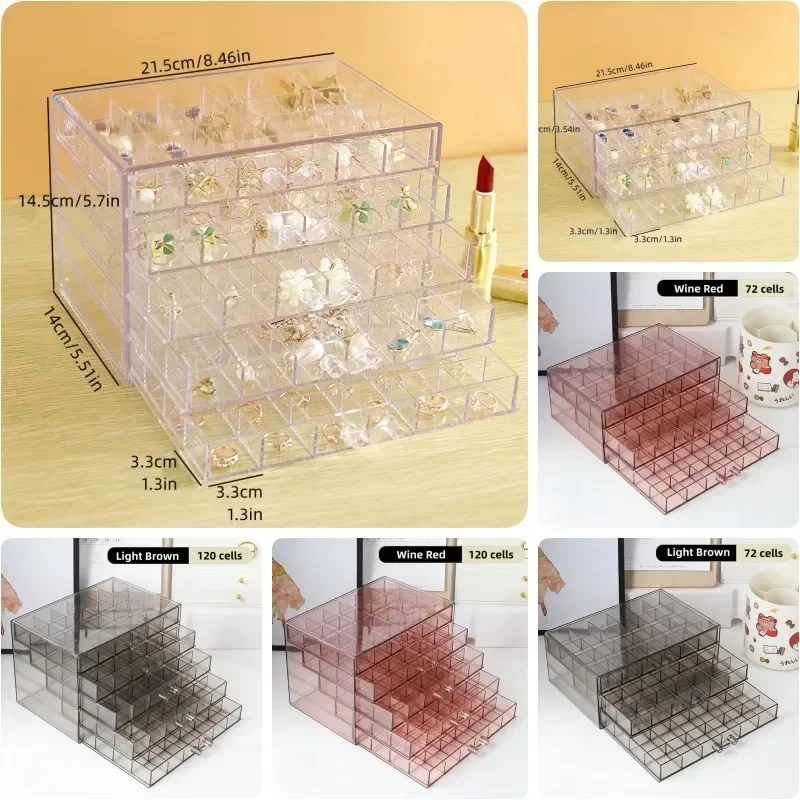 

Органайзер для хранения и демонстрации гвоздей, 5 коробок