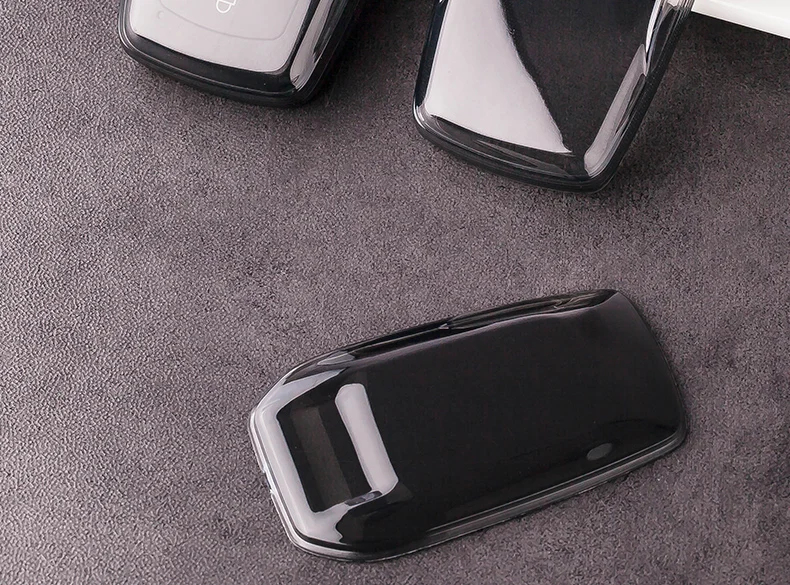 Transparent Black Soft TPU for TOYOTA Sienna RAV4 VENZA Mirai Hybrid Vehicles Al