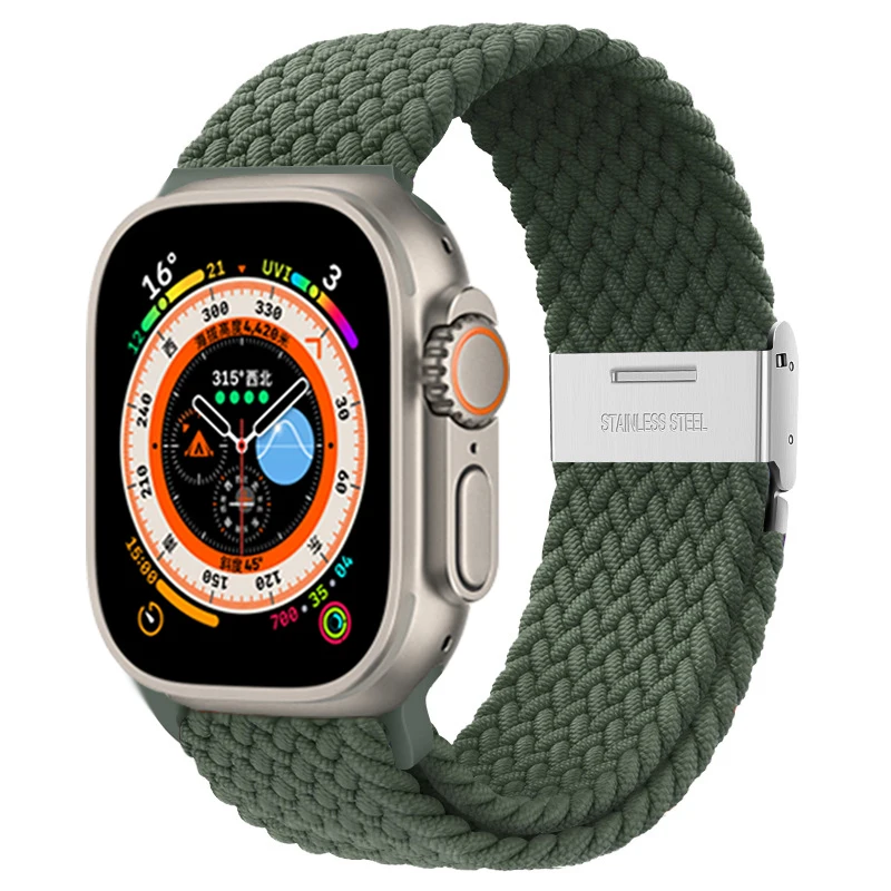 Braided Solo Loop Watch Strap Bracelet