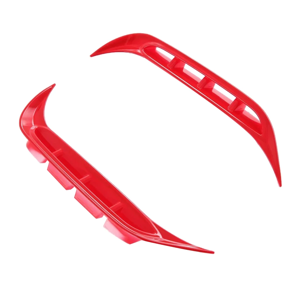 

Красная Автомобильная передняя противотуманная фара, отделка рамы, наклейка, отделка для Kia Sportage NQ5 2021 2022