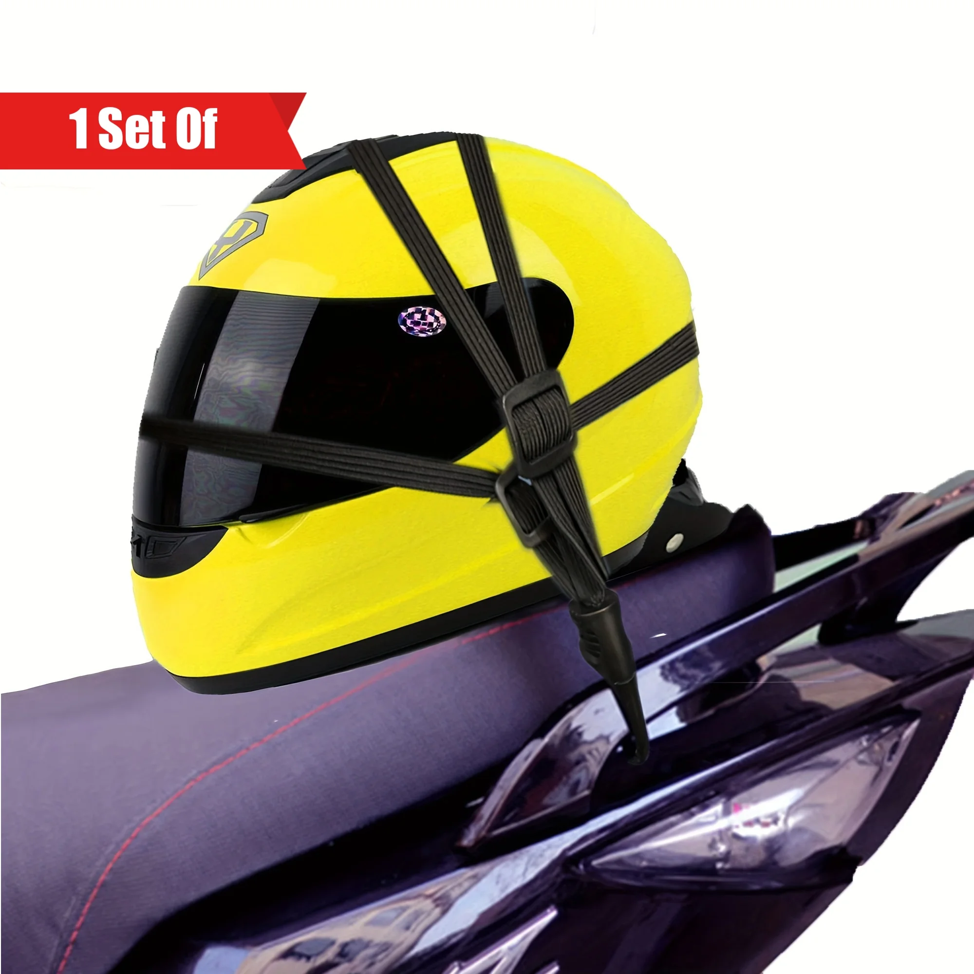 Motorcycle Helmet Strips Elastic Rope Fixed Strap Adjustment Fix Rope Goods Strap 60cm/90cm