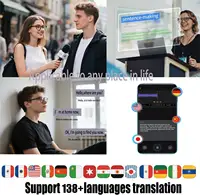 AI Translation Smart Glasses with photochromic lenses, support 160+ languages real-time translation - Image 5