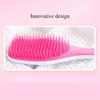 Scalp Massage Comb Beauty Hair Massager Hair Brushes Not Knotted Tangle Detangle Shower Portable Magic Handle Hair Combs 3