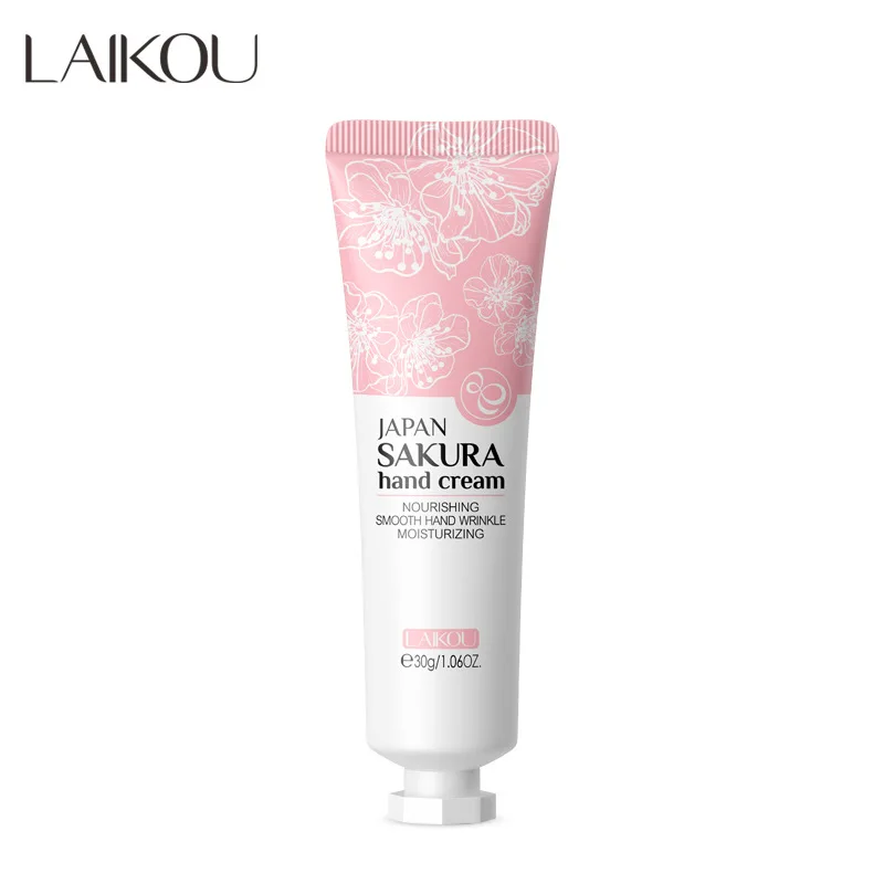 LAIKOU Sakura Hand Cream Whitening Wrinkle Removal Anti-crack