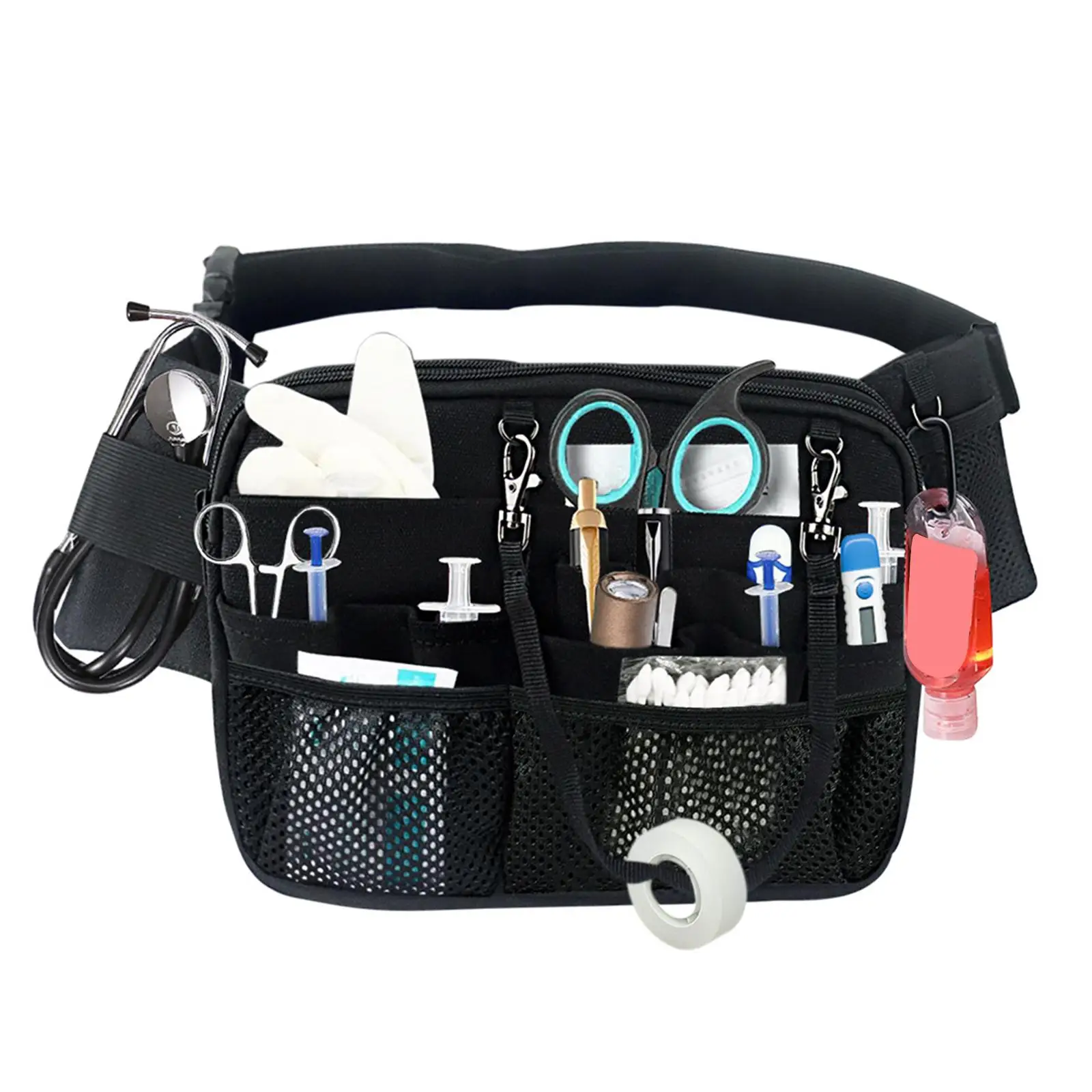 Nurse Fanny Pack Organizer Nursing Tool Bag Multiple Pockets Belt Bag Nurse