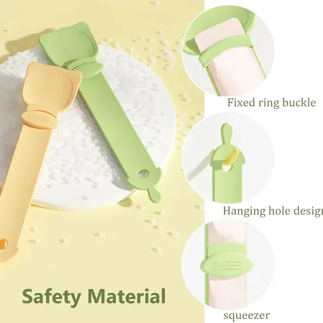 Cat Strip Squeeze Spoon Cat Strip Feeder Cat Wet Treats Dispense Spoon Cat Pet Food Spoon Feeding Multi Functional Pet Spoons 2