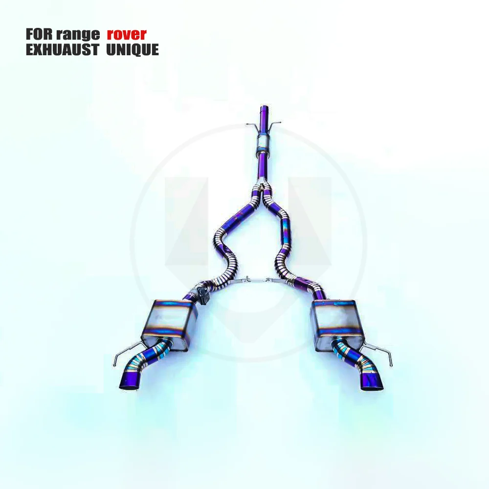 

UNIQUE Titanium Alloy Exhaust Manifold Downpipe Is Suitable For Range Rover Sport 3.0T Auto Modification Electronic Valve