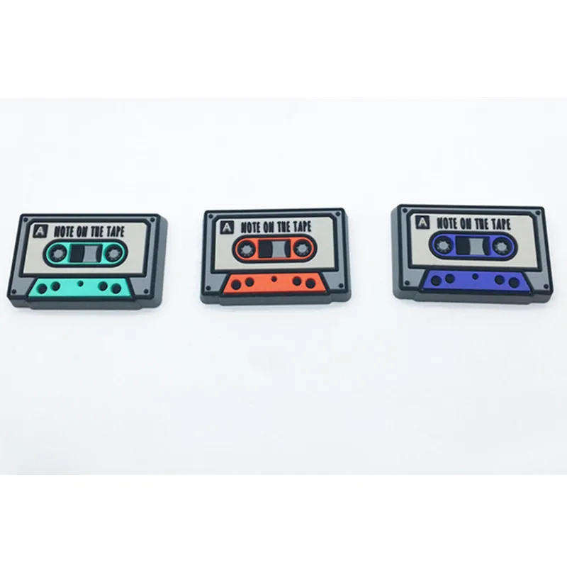 Disk Disc Cassette Tape Refrigerator Magnetic Message Sticker Bulletin Board 3/4 Pcs Funny Children Gift magnetic sticker magnetic fridge stickers