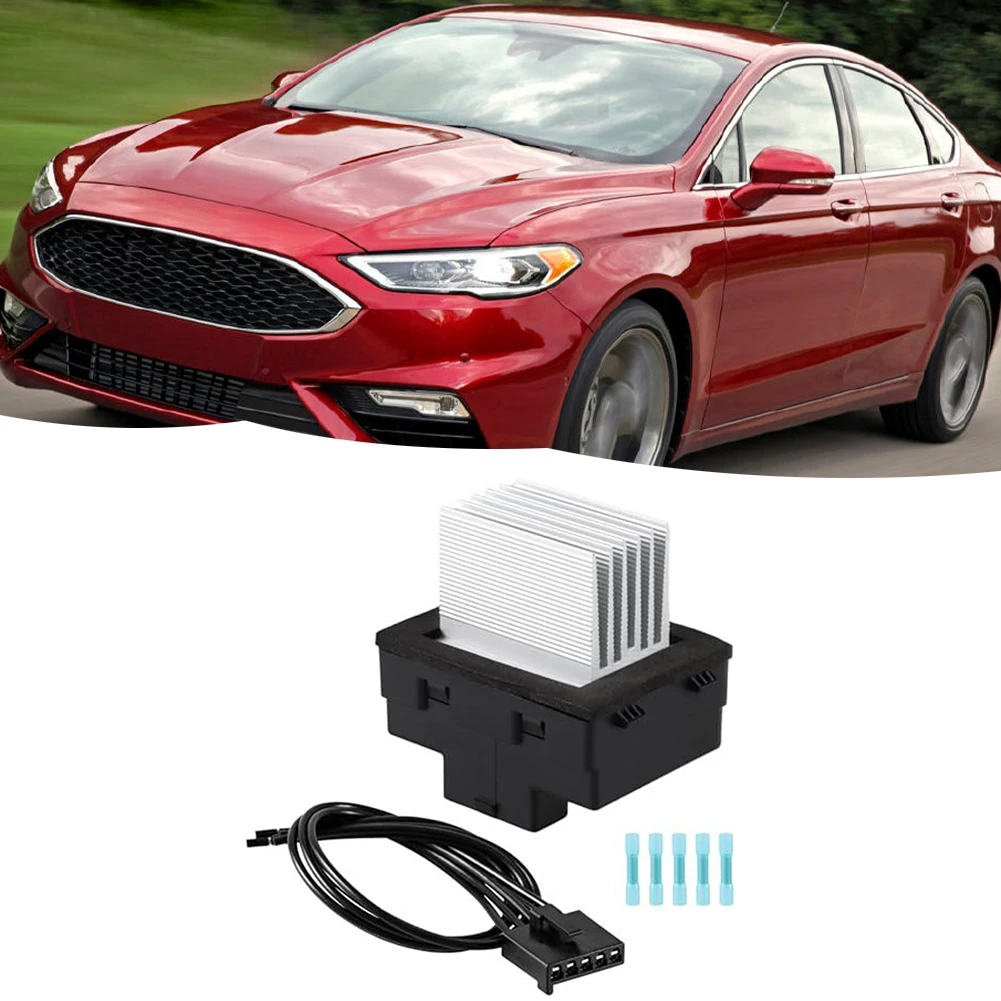 Ford Fusion 2006 2012 및 모델용 커넥터가 있는 송풍기 모터 저항기는 기후 제어 기능을 복원합니다.