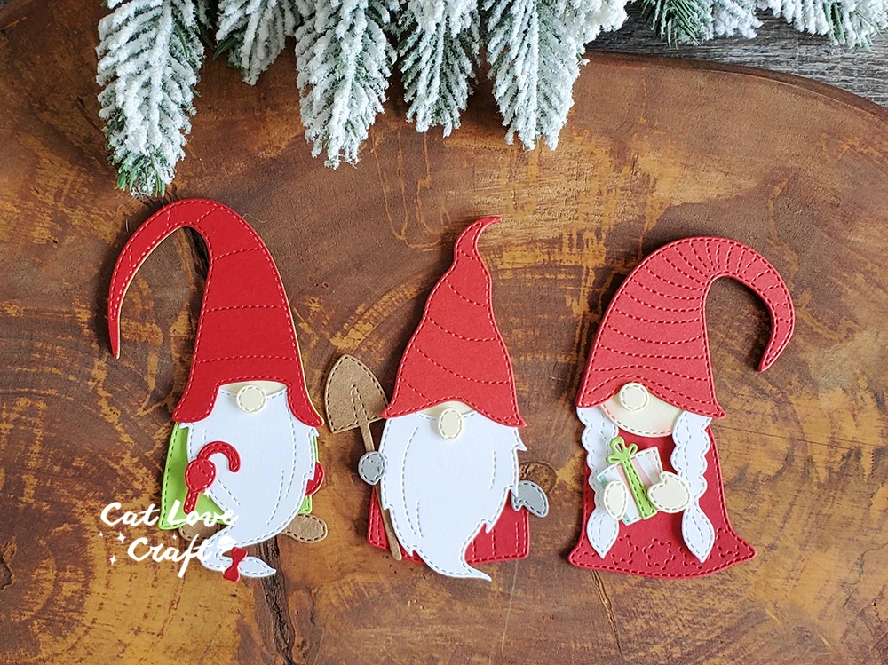Merry Christmas Metal Cutting Dies Stencil artigianale fai da te per Scrapbooking timbri goffratura stampi per carte di carta  15