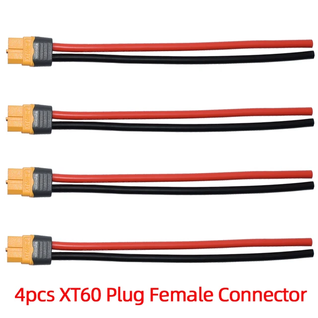 4pcs XT60 Female