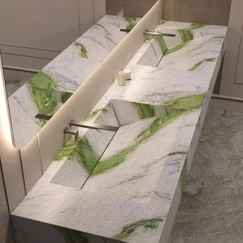 Seamless Stone Bathroom Vanity Set 3