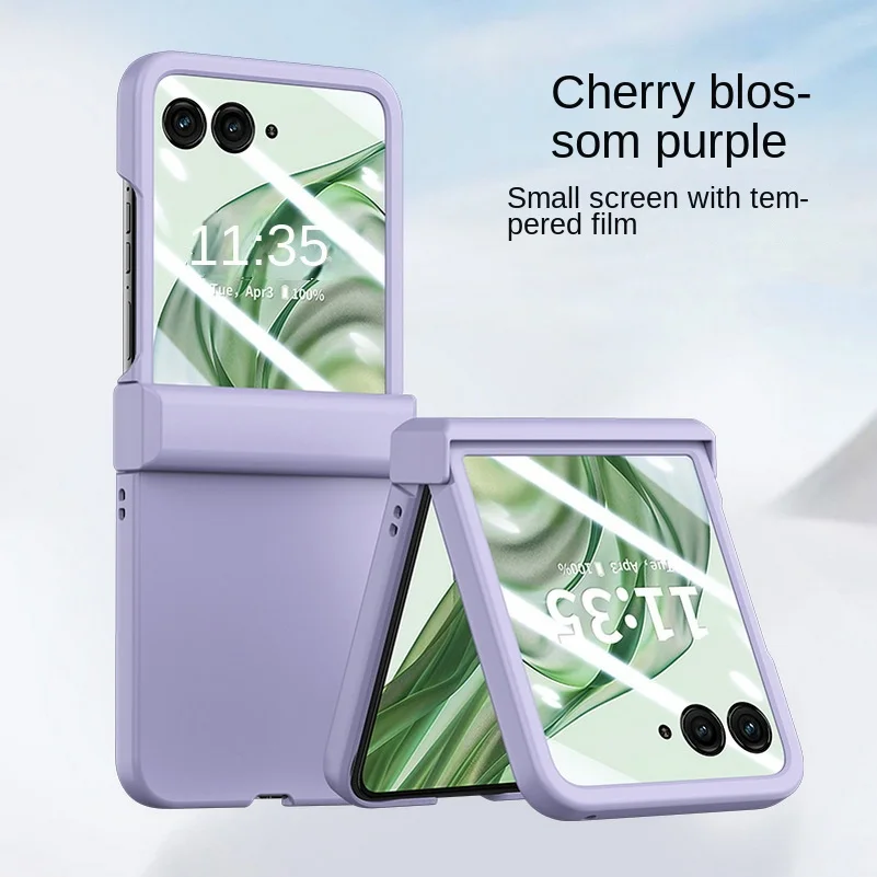 Slim Ultra Thin Tempered Glass Case with Enhanced Camera Protection
