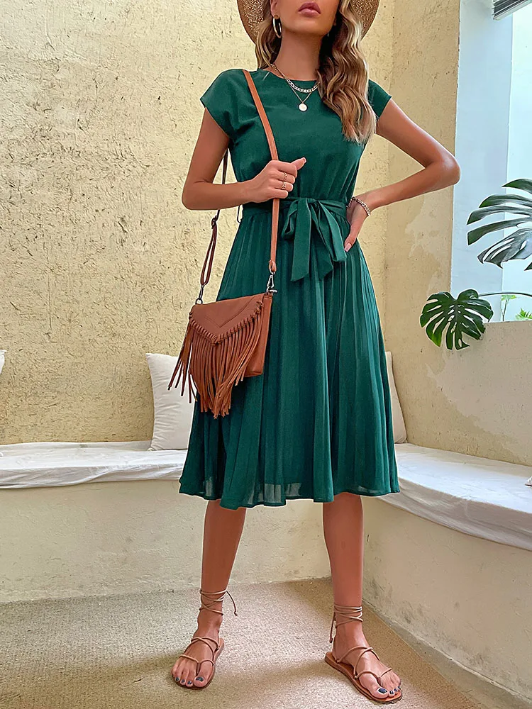 ワンピース PAROSH Women Mid Skirts LOCAD550734 022 Green Women Skirt One-piece Swimsuit Solid | Vilebrequin