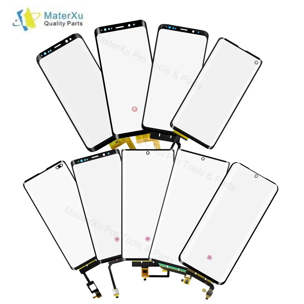 Un Tocco Tp Di Qualità Per Samsung Glass Con Colla Oca S8 S9 S10 Plus Note9 Note 10 S20U Digitizer Display Lcd Display Flex Repair