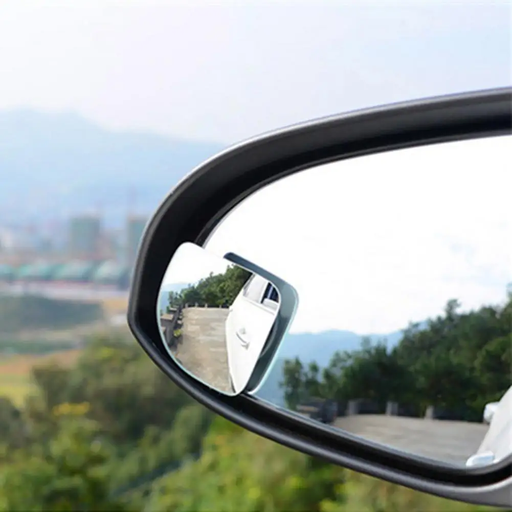 

1 Pair Car Mirror Borderless Lightweight Easy Installation Car Borderless Mirror Rearview Mirror