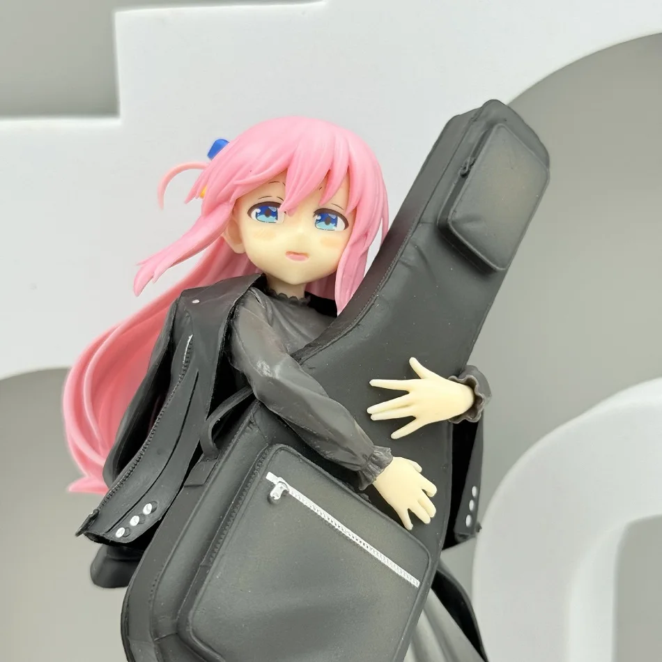Anime Bocchi Rock Gotoh Hitori Kita Ikuyo Hugging Qin Puppe Action Modell Handgemachte Spielzeug Sammlung Zubehör Kinder Geschenke – Detail 14